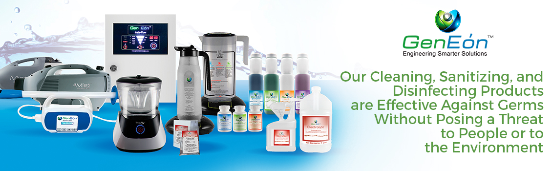 GenEon's Toxic-Free Products and Cleaning Devices